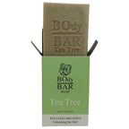 BO's Natural Tea Tree Men’s BOdy Bar Soap – Cold-Process Soap with No Harsh or Synthetic Ingredients