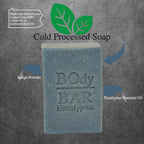 POUND PACK BO's Natural Eucalyptus Men’s BOdy Bar Soap – Cold-Process Soap with No Harsh or Synthetic Ingredients