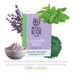 BO's Natural Lavender Mint Men’s BOdy Bar Soap – Cold-Process Soap with No Harsh or Synthetic Ingredients