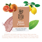BO's Natural Mint Citrus Men’s BOdy Bar Soap – Cold-Process Soap with No Harsh or Synthetic Ingredients