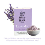 6 Pack of 6 - BO's Natural Lavender BOdy Bar Soap – Cold-Process Soap with No Harsh or Synthetic Ingredients