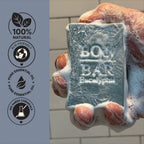 POUND PACK BO's Natural Eucalyptus Men’s BOdy Bar Soap – Cold-Process Soap with No Harsh or Synthetic Ingredients