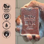 BO's Natural Mint Citrus Men’s BOdy Bar Soap – Cold-Process Soap with No Harsh or Synthetic Ingredients