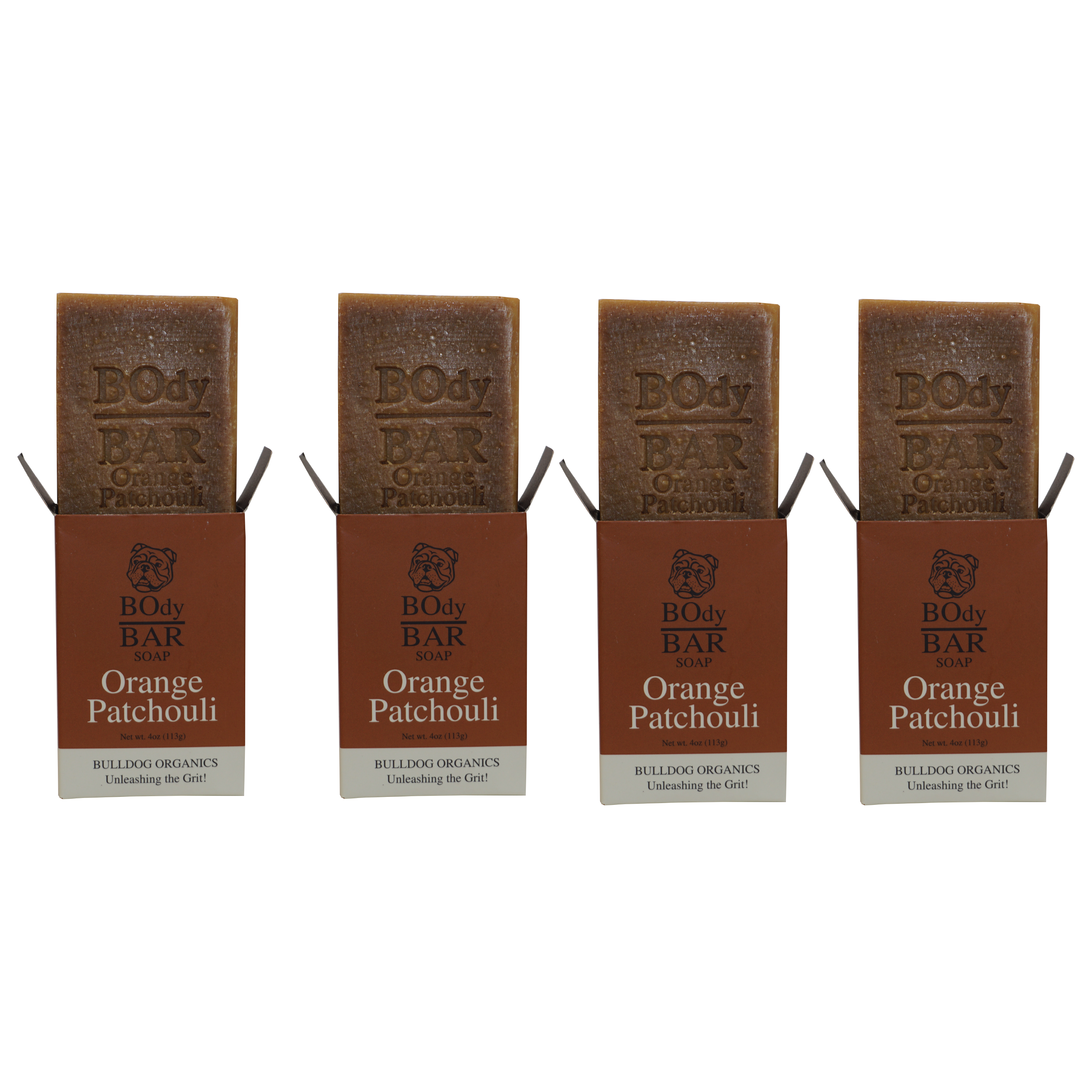 POUND PACK BO's Natural Orange Patchouli Men’s BOdy Bar Soap – Cold-Process Soap with No Harsh or Synthetic Ingredients