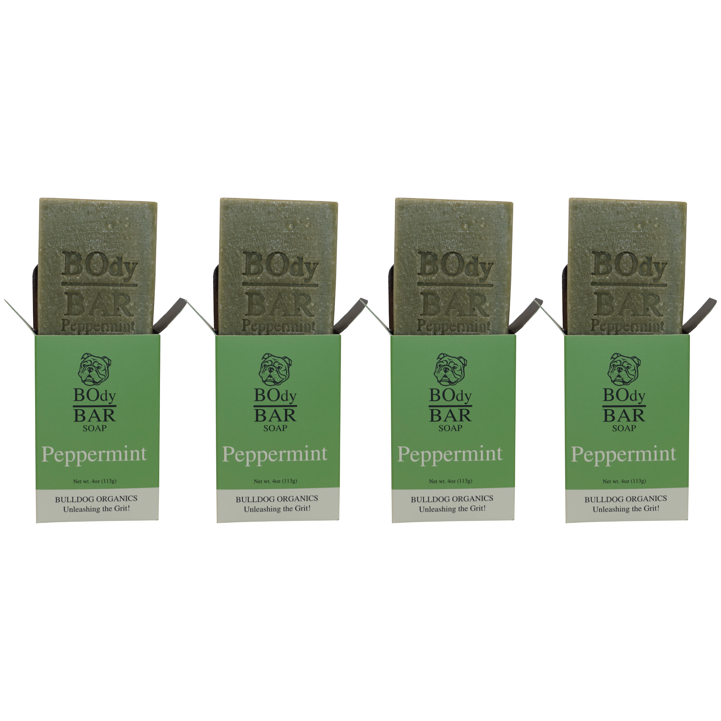 POUND PACK BO's Natural Peppermint Men’s BOdy Bar Soap – Cold-Process Soap with No Harsh or Synthetic Ingredients