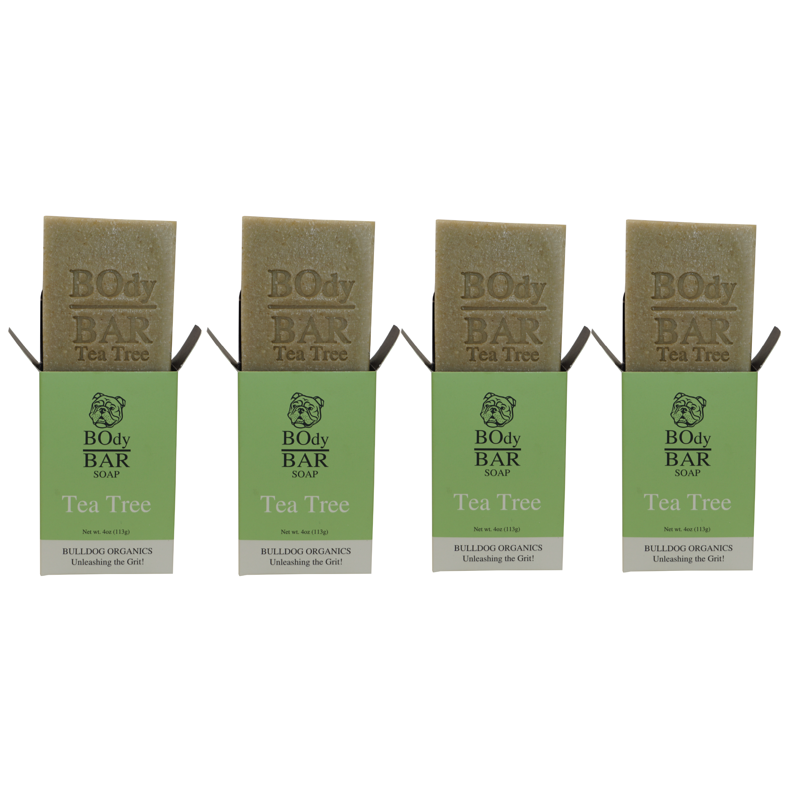 POUND PACK BO's Natural Tea Tree Men’s BOdy Bar Soap – Cold-Process Soap with No Harsh or Synthetic Ingredients
