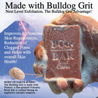 BO's Natural Mint Citrus Men’s BOdy Bar Soap – Cold-Process Soap with No Harsh or Synthetic Ingredients