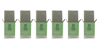 Pack of 6 - BO's Natural Spearmint Basil Men’s BOdy Bar Soap – Cold-Process Soap with No Harsh or Synthetic Ingredients