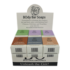 NO. 3 DISPLAY, 18cnt. BO's Natural BOdy Bar Soaps – Peppermint, Lavender, Lavender Mint, Orange Patchouli, Eucalyptus, Mint Citrus - Cold-Process Soap with No Harsh or Synthetic Ingredients (Copy) (Copy)