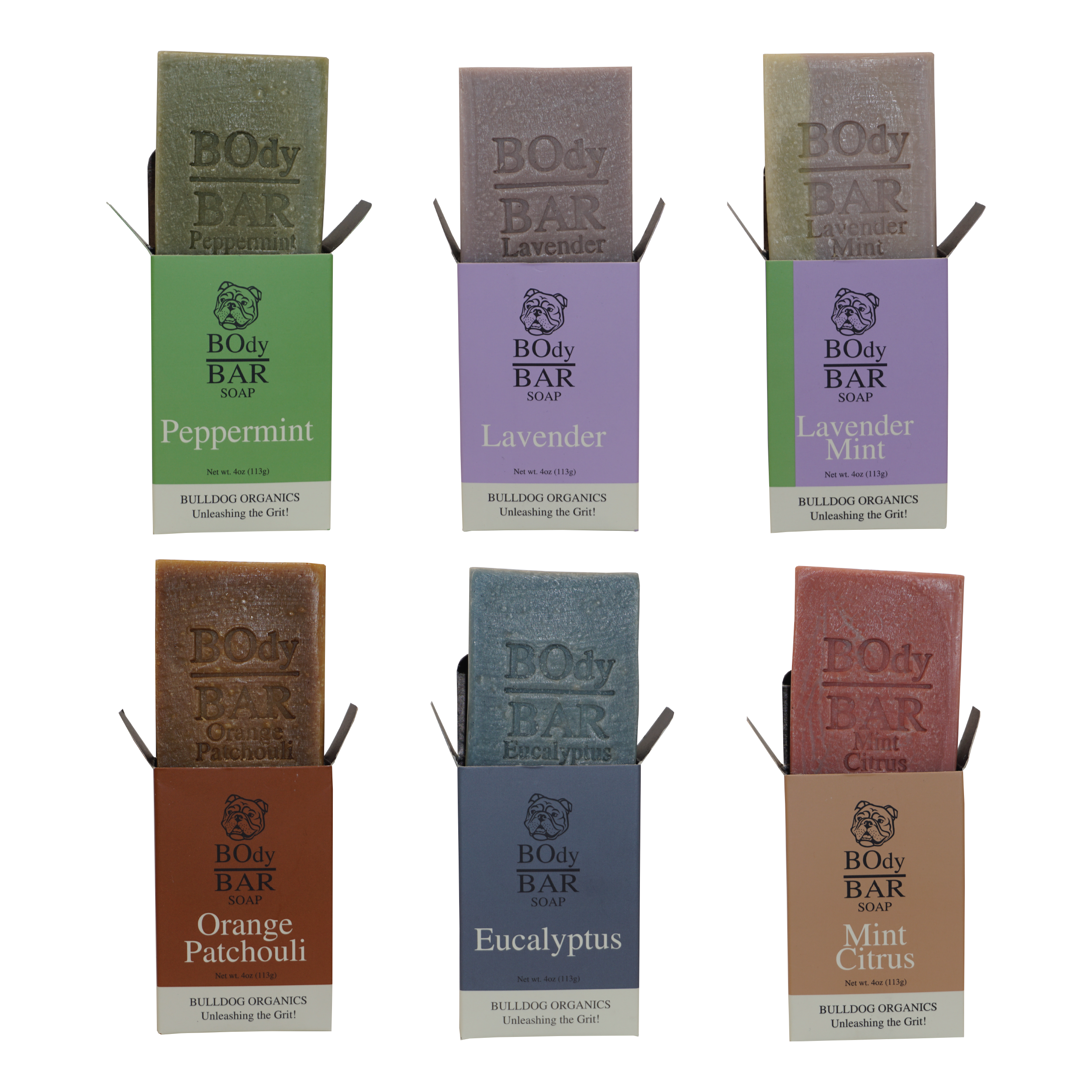 NO. 3 DISPLAY, 18cnt. BO's Natural BOdy Bar Soaps – Peppermint, Lavender, Lavender Mint, Orange Patchouli, Eucalyptus, Mint Citrus - Cold-Process Soap with No Harsh or Synthetic Ingredients (Copy) (Copy)