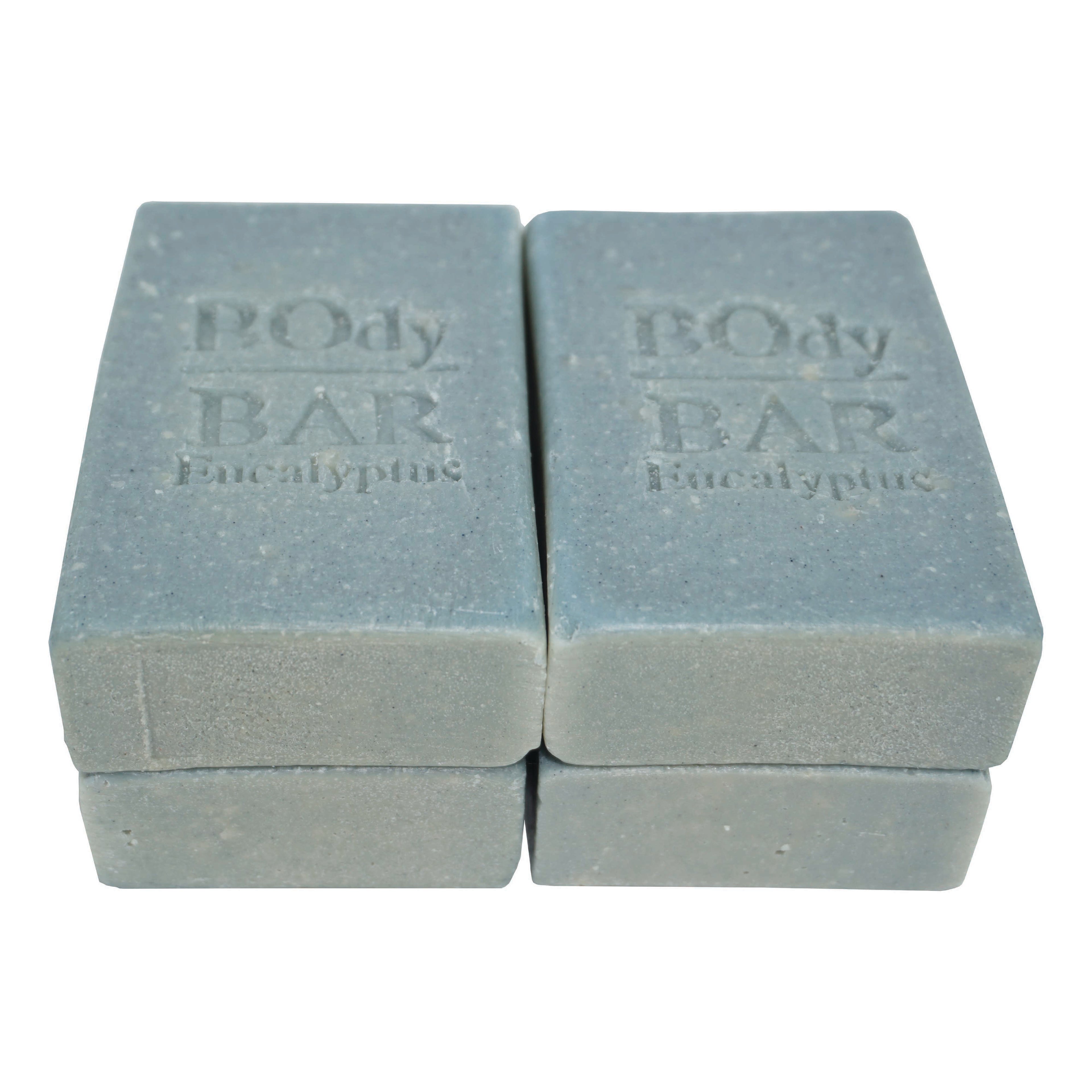 POUND PACK BO's Natural Eucalyptus Men’s BOdy Bar Soap – Cold-Process Soap with No Harsh or Synthetic Ingredients