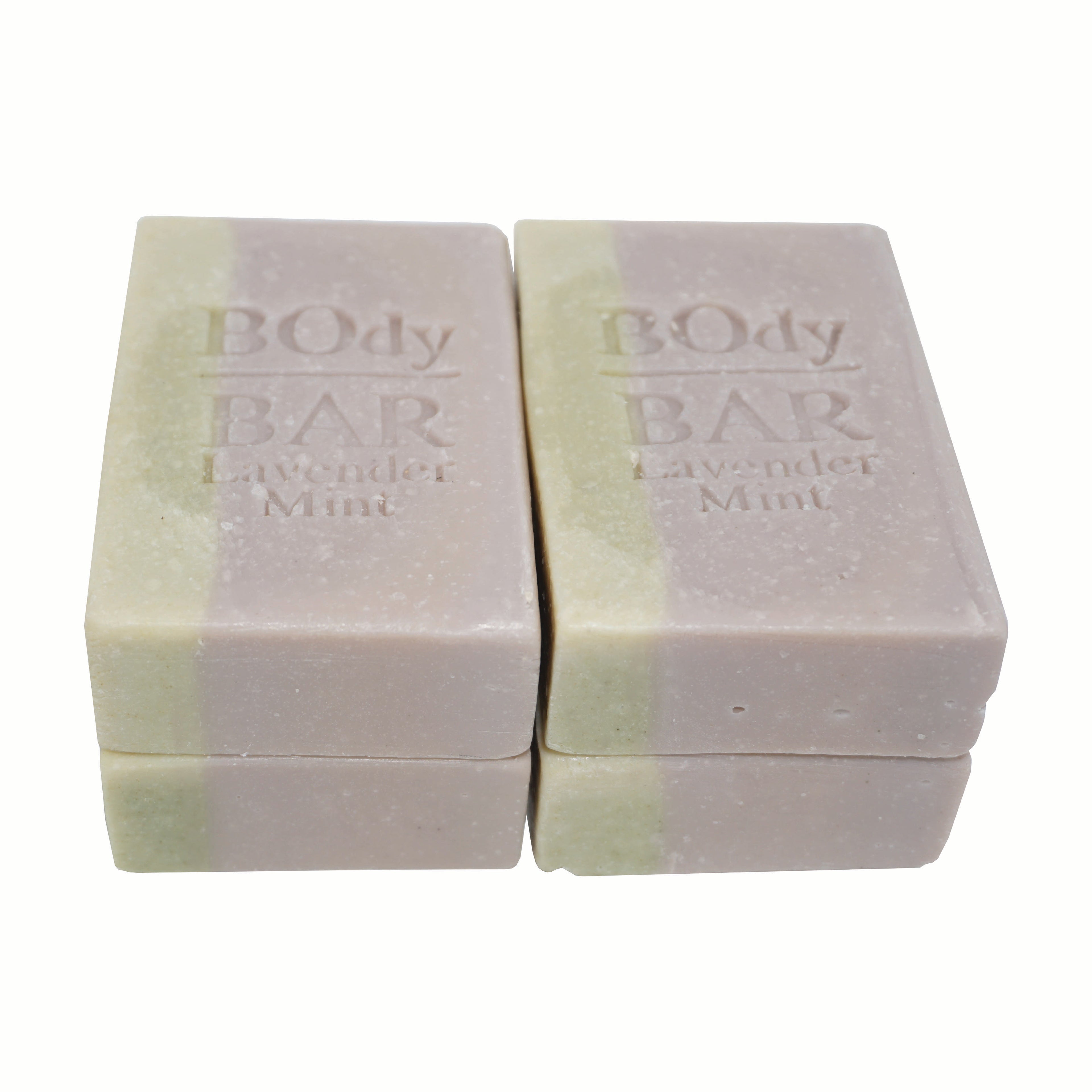 POUND PACK BO's Natural Lavender Mint Men’s BOdy Bar Soap – Cold-Process Soap with No Harsh or Synthetic Ingredients