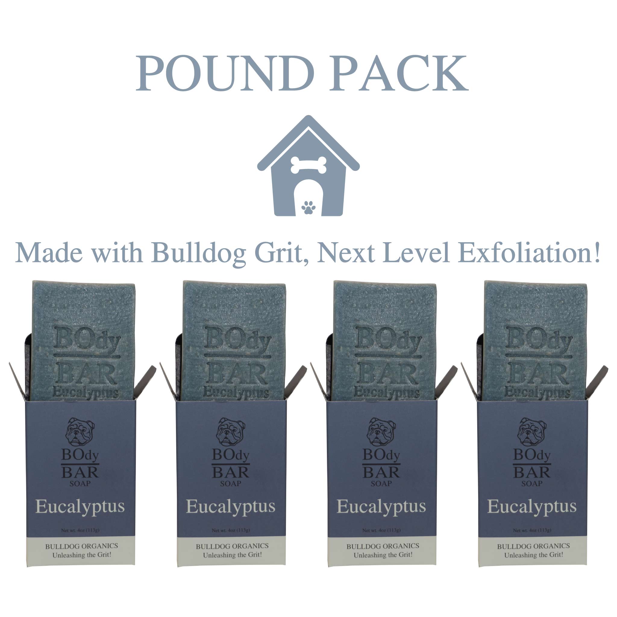 POUND PACK Natural Eucalyptus BOdy Bar Soap