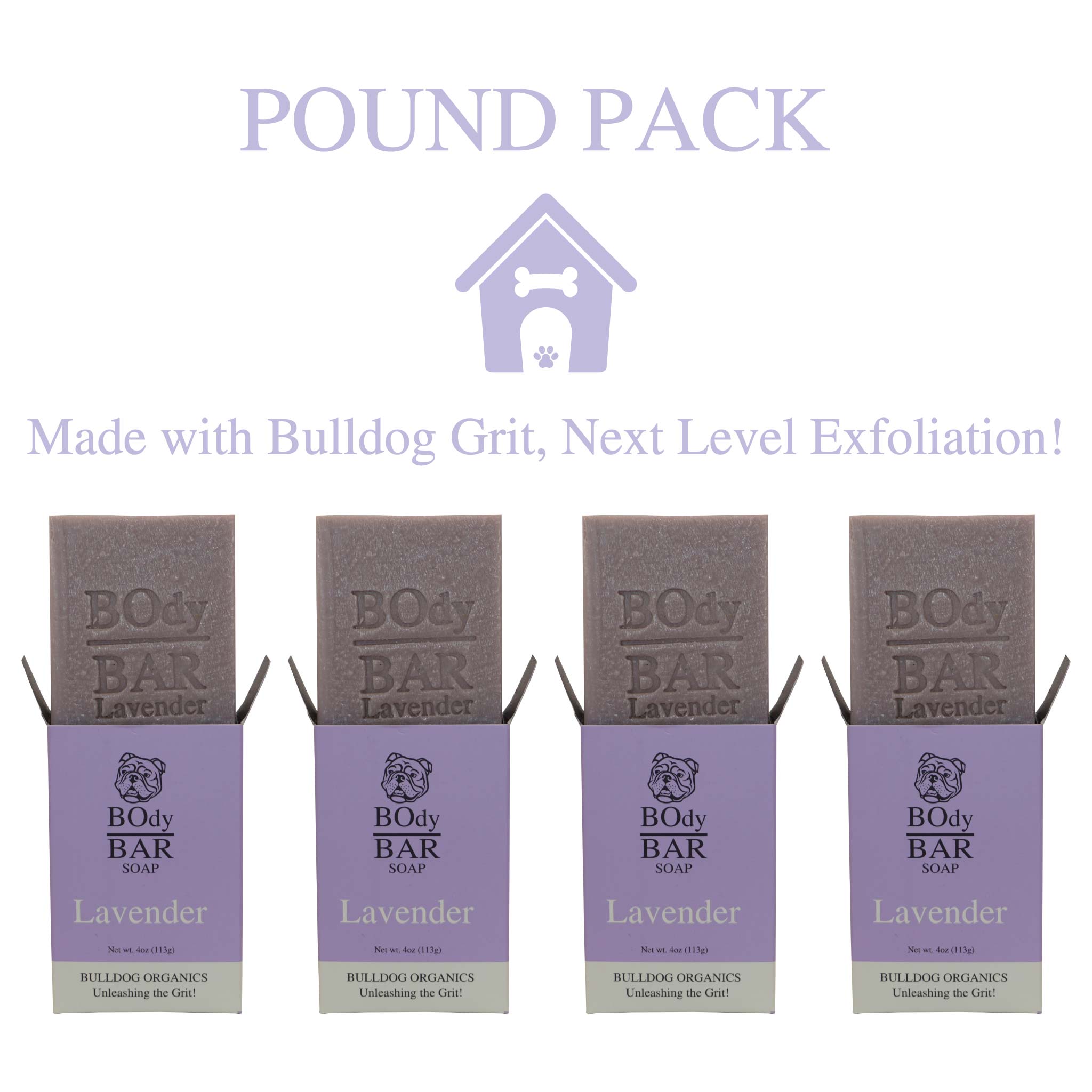 POUND PACK Natural Lavender BOdy Bar Soap