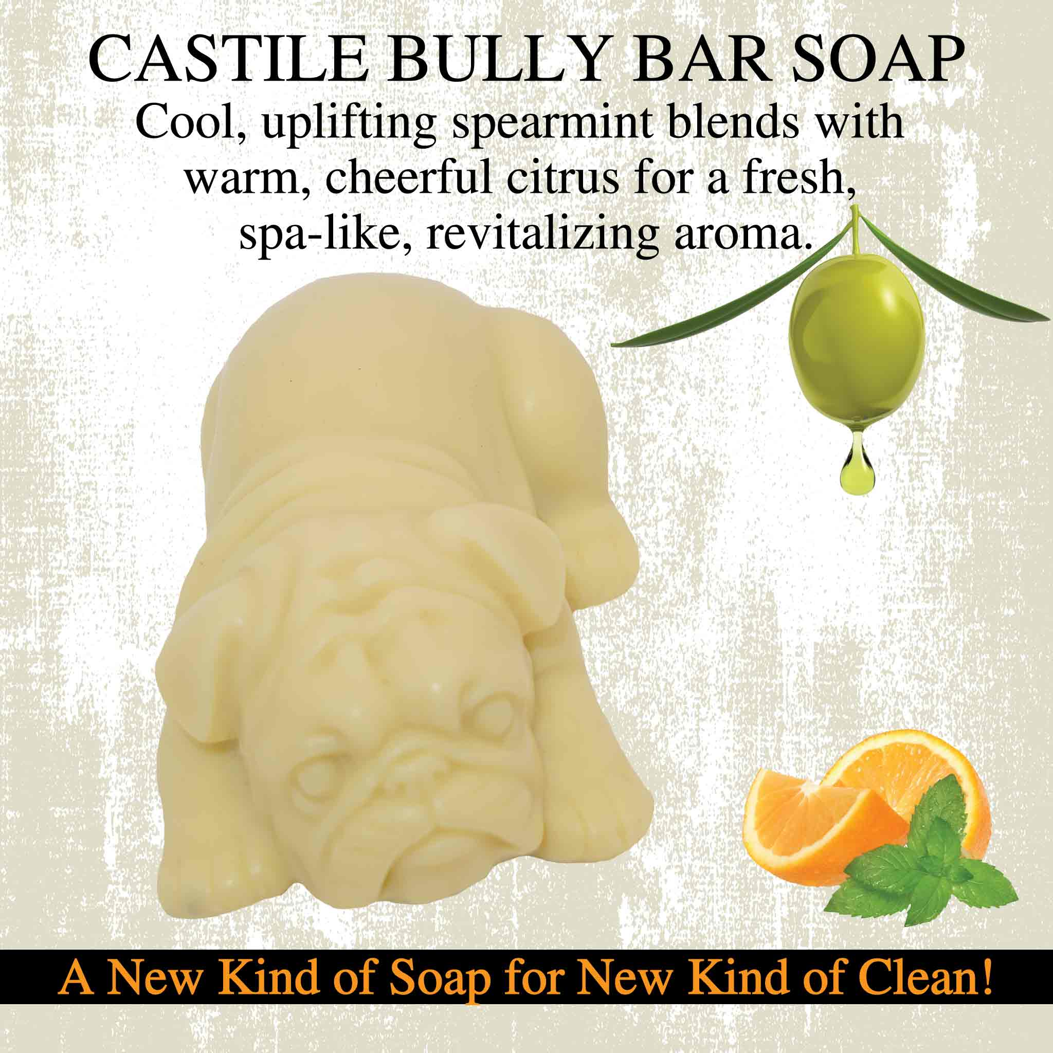 Castile BULLY BAR Soap