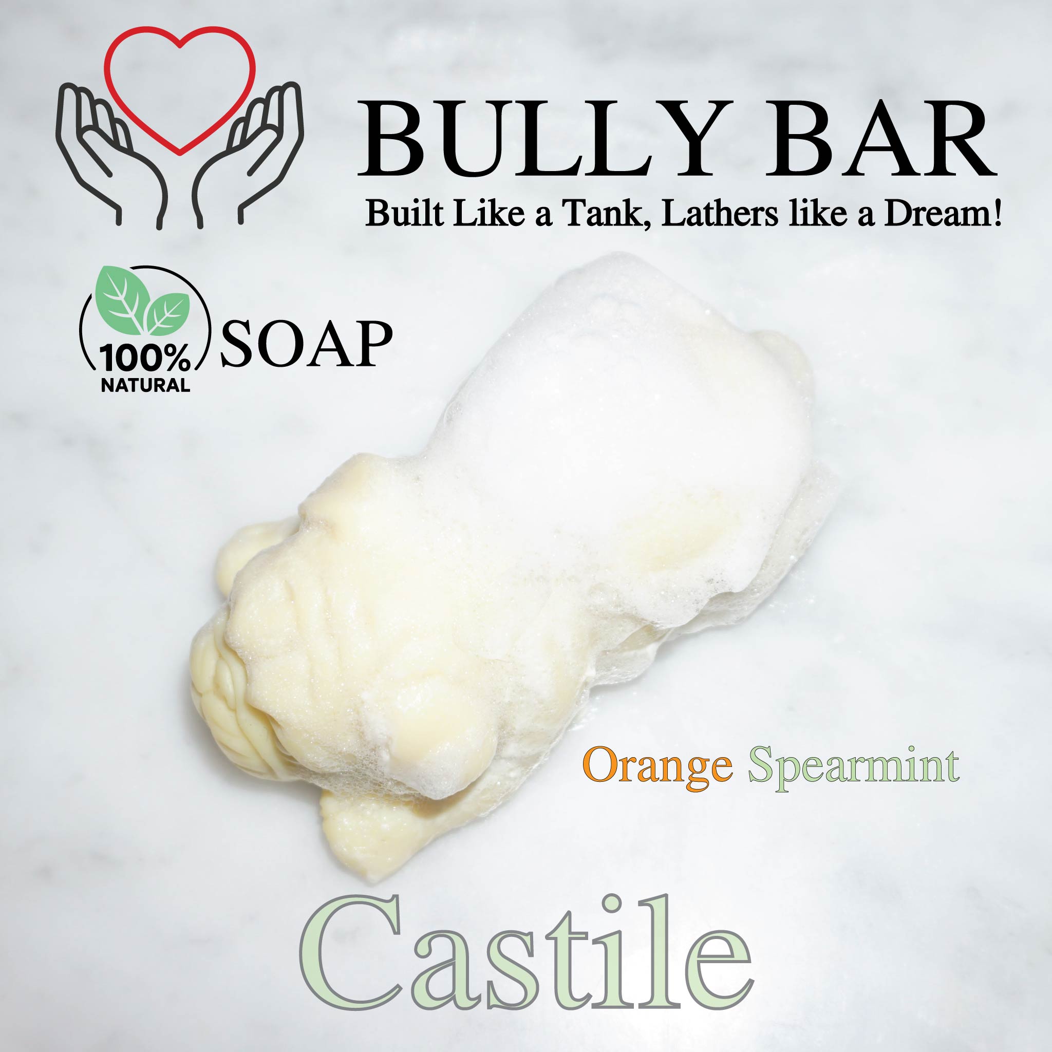 Castile BULLY BAR Soap