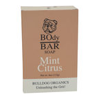 BO's Natural Mint Citrus Men’s BOdy Bar Soap – Cold-Process Soap with No Harsh or Synthetic Ingredients