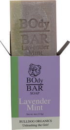 BO's Natural Lavender Mint Men’s BOdy Bar Soap – Cold-Process Soap with No Harsh or Synthetic Ingredients