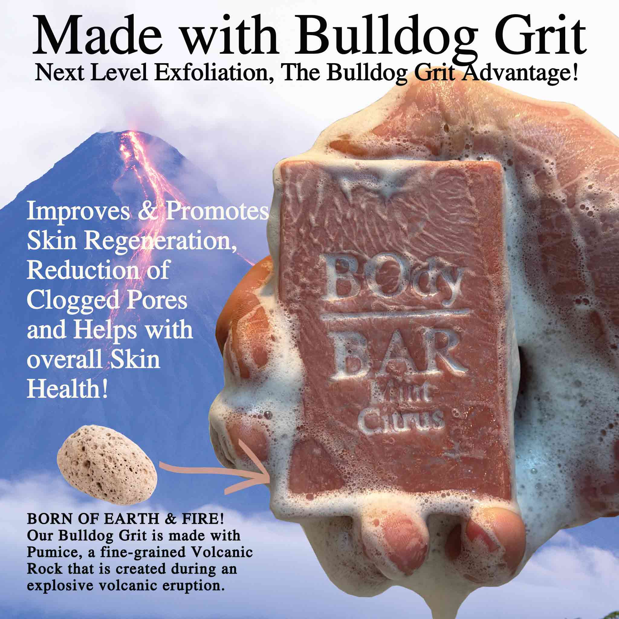 Natural Mint Citrus BOdy Bar Soap