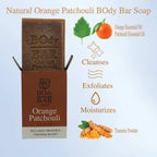 Natural Orange Patchouli BOdy Bar Soap