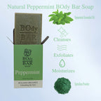 Natural Peppermint BOdy Bar Soap