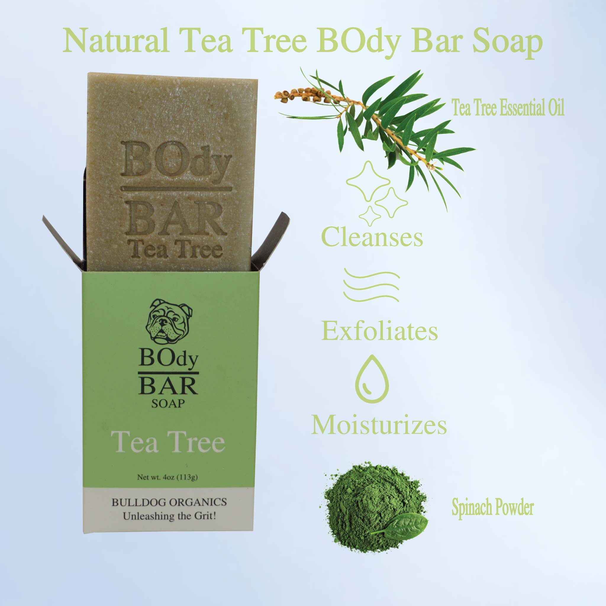 Natural Tea Tree BOdy Bar Soap