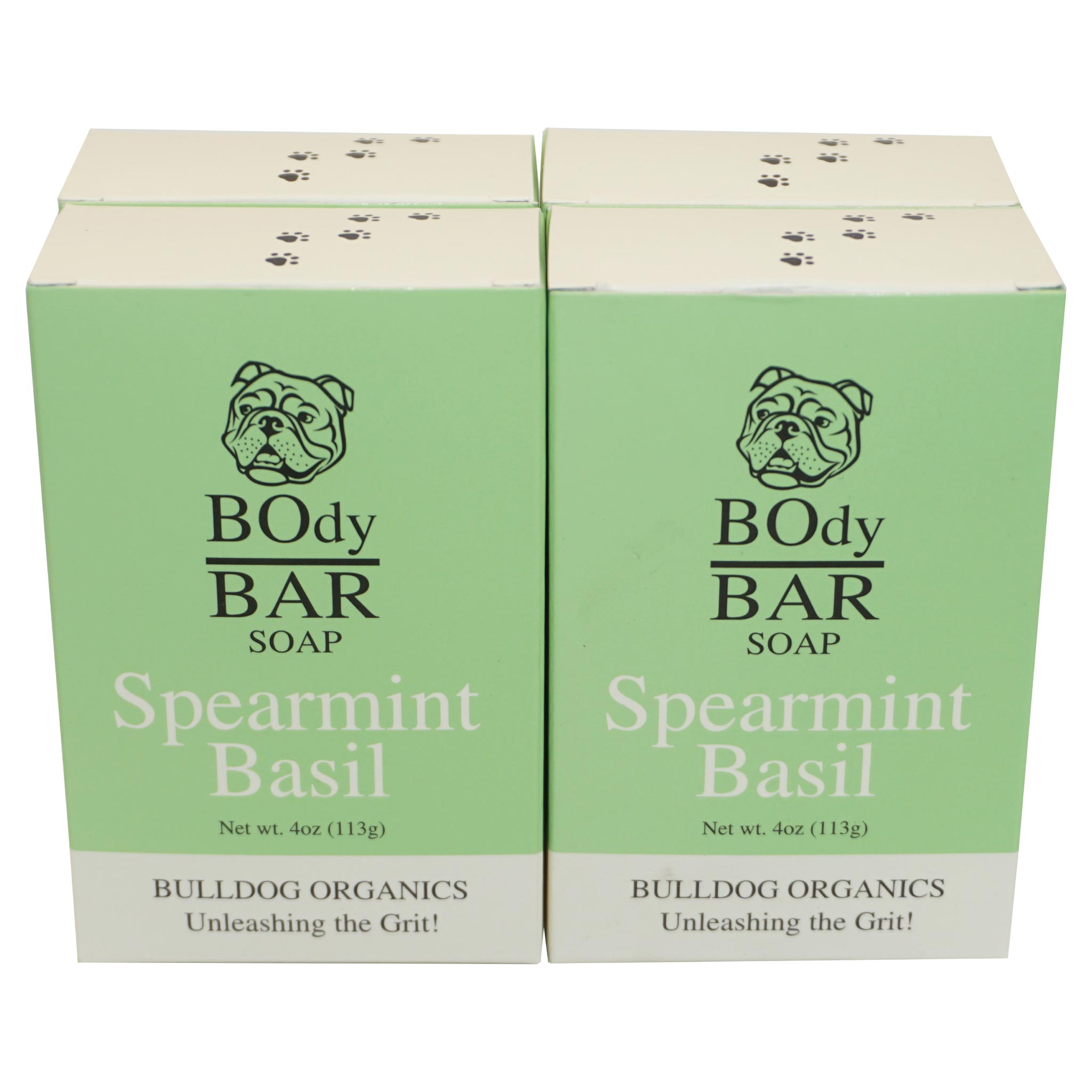 POUND PACK Natural Spearmint Basil BOdy Bar Soap