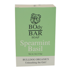 BO's Natural Spearmint Basil Men’s BOdy Bar Soap – Cold-Process Soap with No Harsh or Synthetic Ingredients