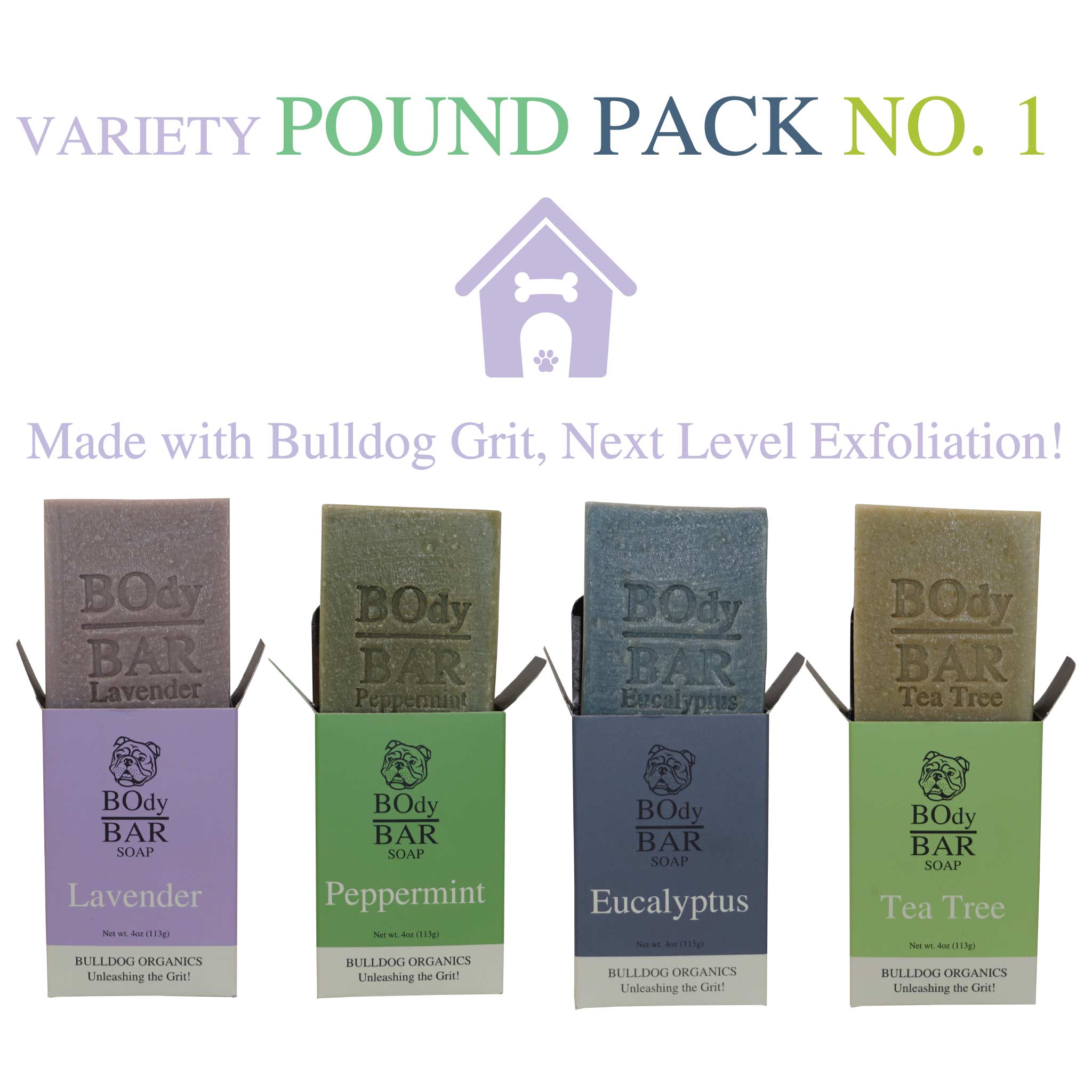 VARIETY POUND PACK BOdy Bar Soaps NO. 1