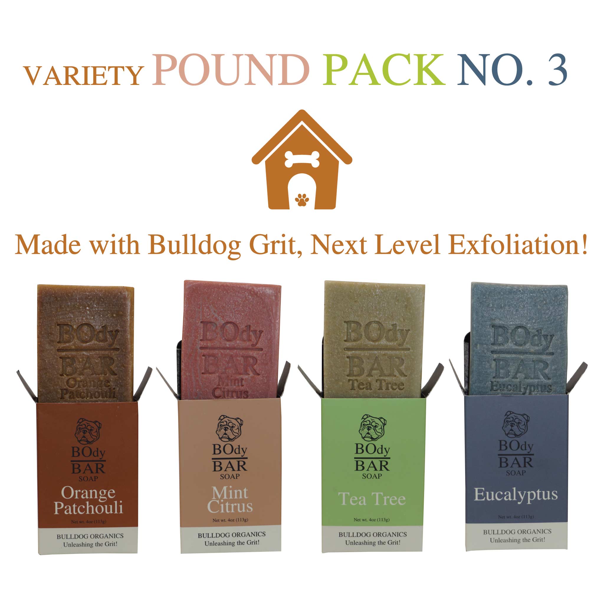 VARIETY POUND PACK BOdy Bar Soaps NO. 3