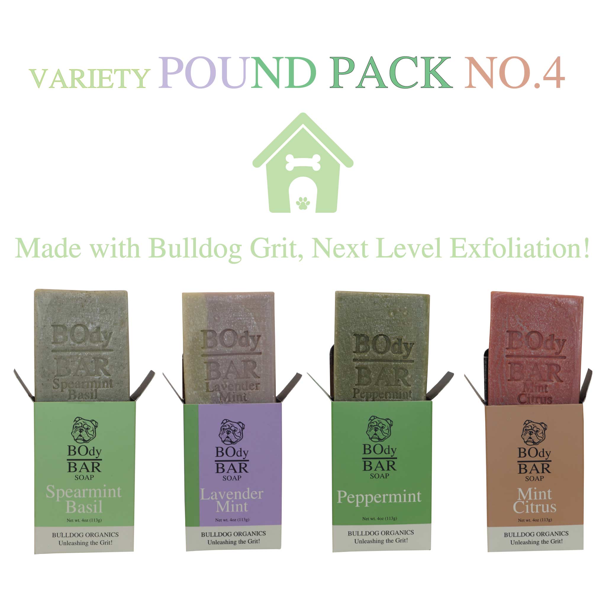 VARIETY POUND PACK BOdy Bar Soaps NO. 4